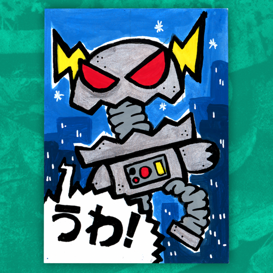 Creatives Trading Card DIY - Kaju Robot